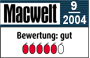 Macwelt Bewertung: gut